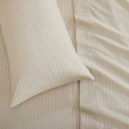 Classic Stripe Microfiber Sheet Set – Adeline Collection – view 16