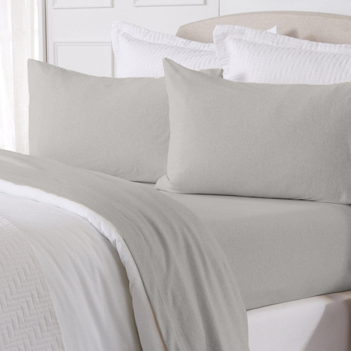 Cotton Flannel Jersey Sheet Set – Cozy Flex Collection – view 7