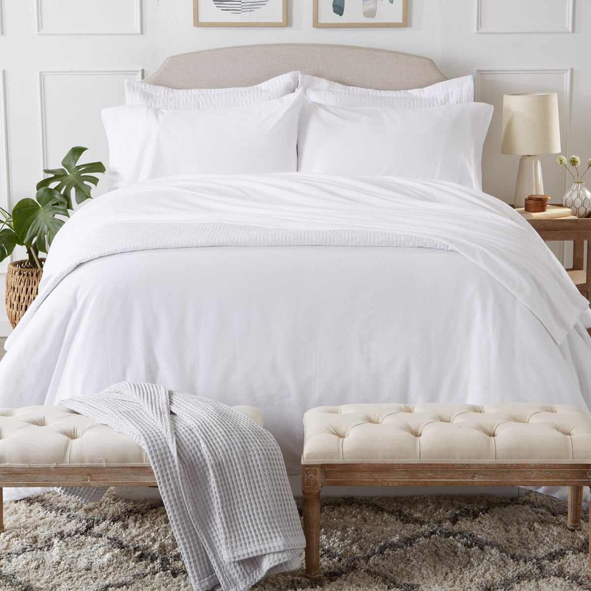 Cotton Flannel Jersey Sheet Set – Cozy Flex Collection – view 13