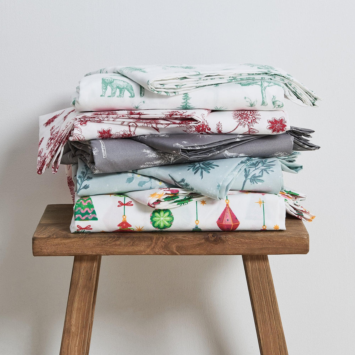 Lodge Print Microfiber Sheet Set – Mountain Ridge Collection – view 66