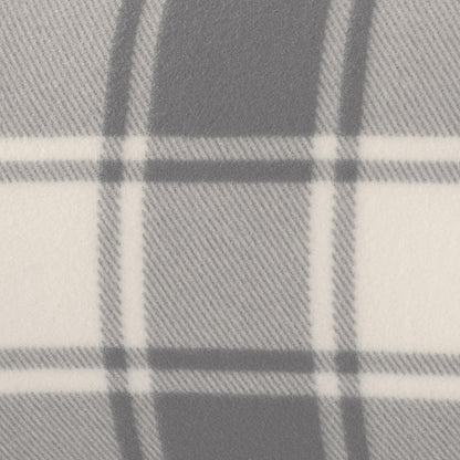 Plaid Printed Fleece Sheet Set – Dara Collection – view 5