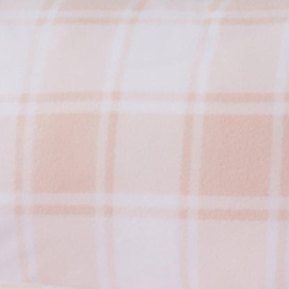 Plaid Printed Fleece Sheet Set – Dara Collection – view 15