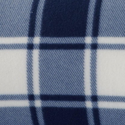 Plaid Printed Fleece Sheet Set – Dara Collection – view 20