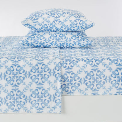 Velvet Plush Sheet Set - Luxe Lattice Collection