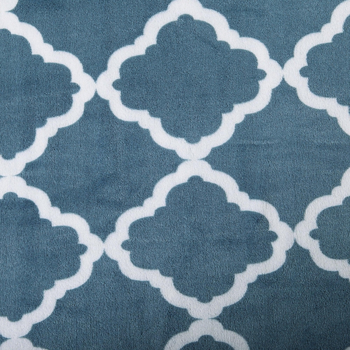 Printed Velvet Plush Sheet Set – Velvet Luxe Lattice Collection – view 13