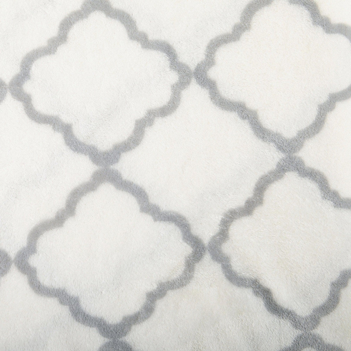 Printed Velvet Plush Sheet Set – Velvet Luxe Lattice Collection – view 25