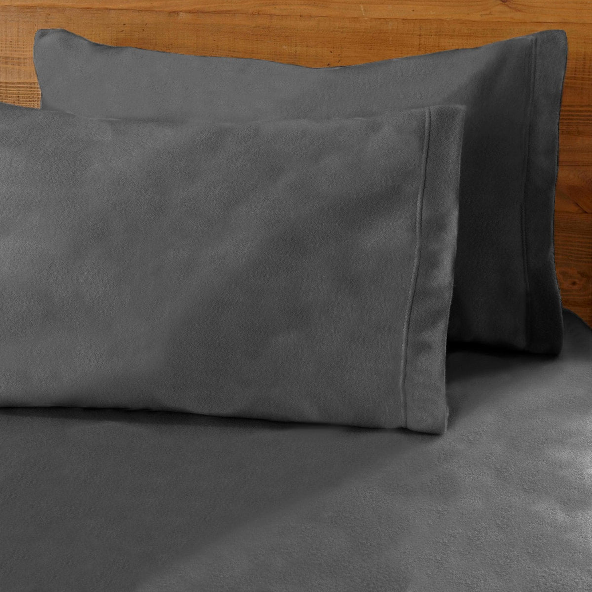 Solid Polyester Fleece Sheet Set – Christina Collection – view 13