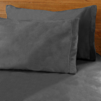 Solid Polyester Fleece Sheet Set – Christina Collection – view 13
