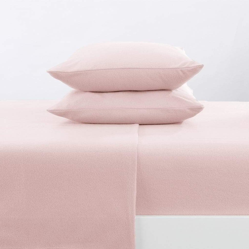 Solid Polyester Fleece Sheet Set – Christina Collection – view 21