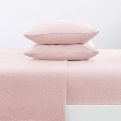 Solid Polyester Fleece Sheet Set – Christina Collection – view 21