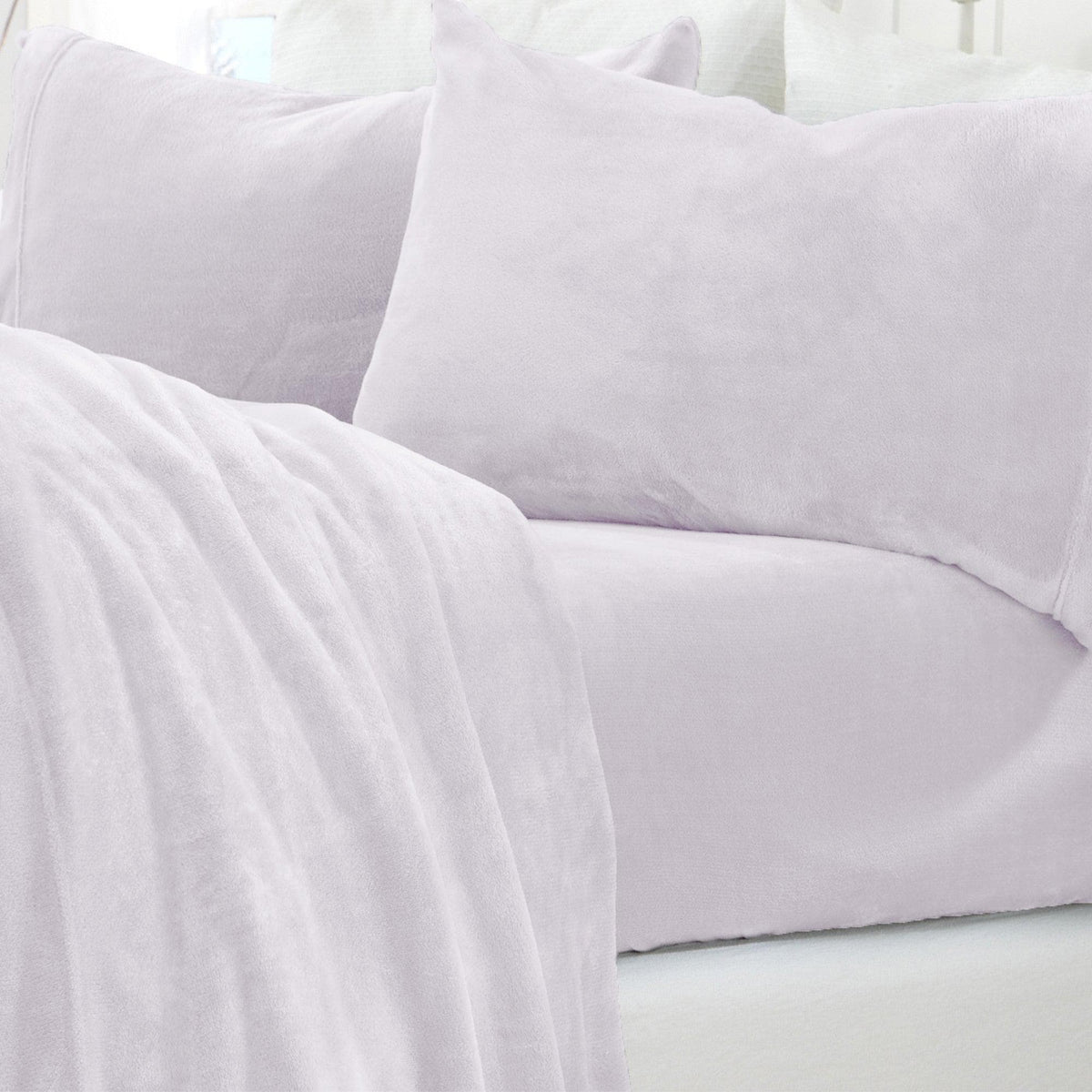 Solid Velvet Plush Sheet Set – Velvet Luxe Collection – view 50