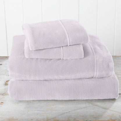 Solid Velvet Plush Sheet Set – Velvet Luxe Collection – view 53