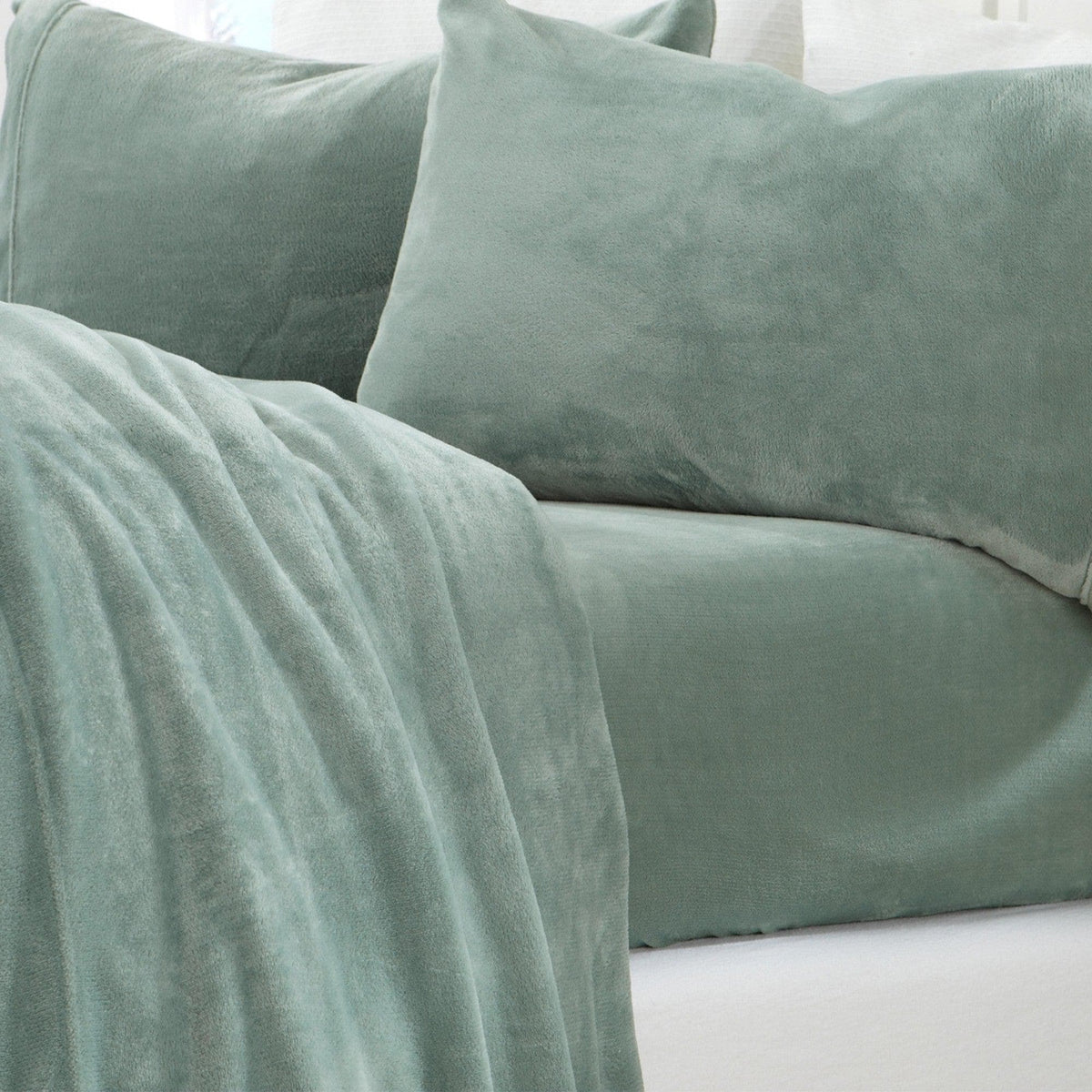 Solid Velvet Plush Sheet Set – Velvet Luxe Collection – view 2