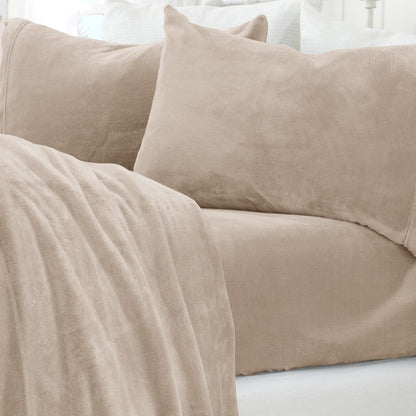 Solid Velvet Plush Sheet Set – Velvet Luxe Collection – view 8