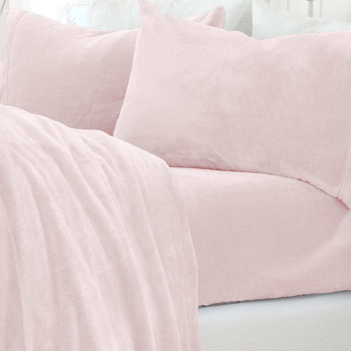 Solid Velvet Plush Sheet Set – Velvet Luxe Collection – view 45