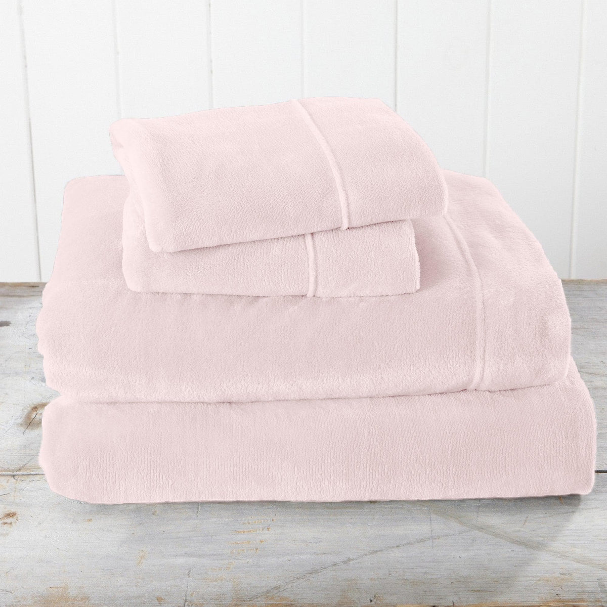 Solid Velvet Plush Sheet Set – Velvet Luxe Collection – view 47