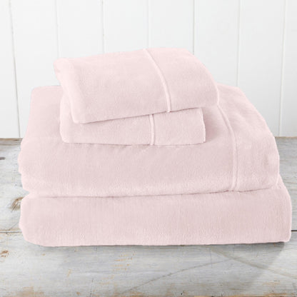 Solid Velvet Plush Sheet Set – Velvet Luxe Collection – view 47