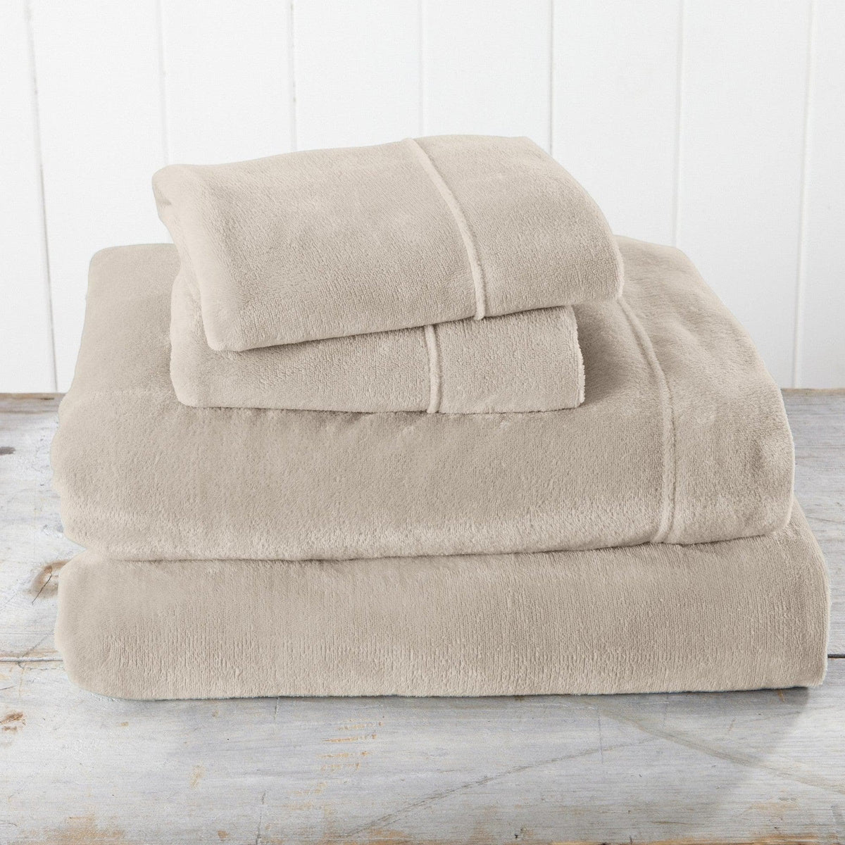 Solid Velvet Plush Sheet Set – Velvet Luxe Collection – view 23