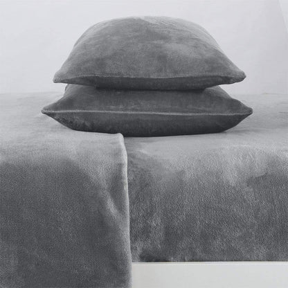 Solid Velvet Plush Sheet Set – Velvet Luxe Collection – view 37