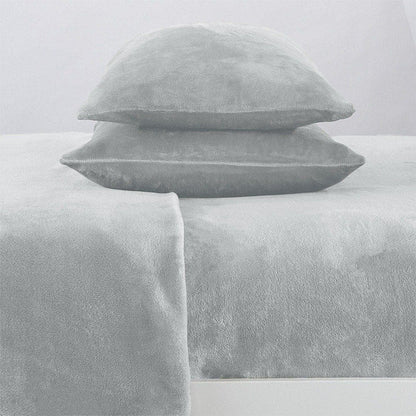 Solid Velvet Plush Sheet Set – Velvet Luxe Collection – view 55