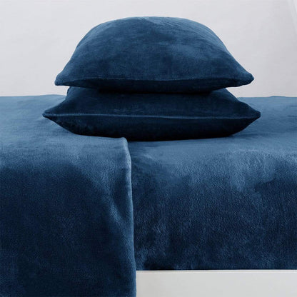 Solid Velvet Plush Sheet Set – Velvet Luxe Collection – view 61