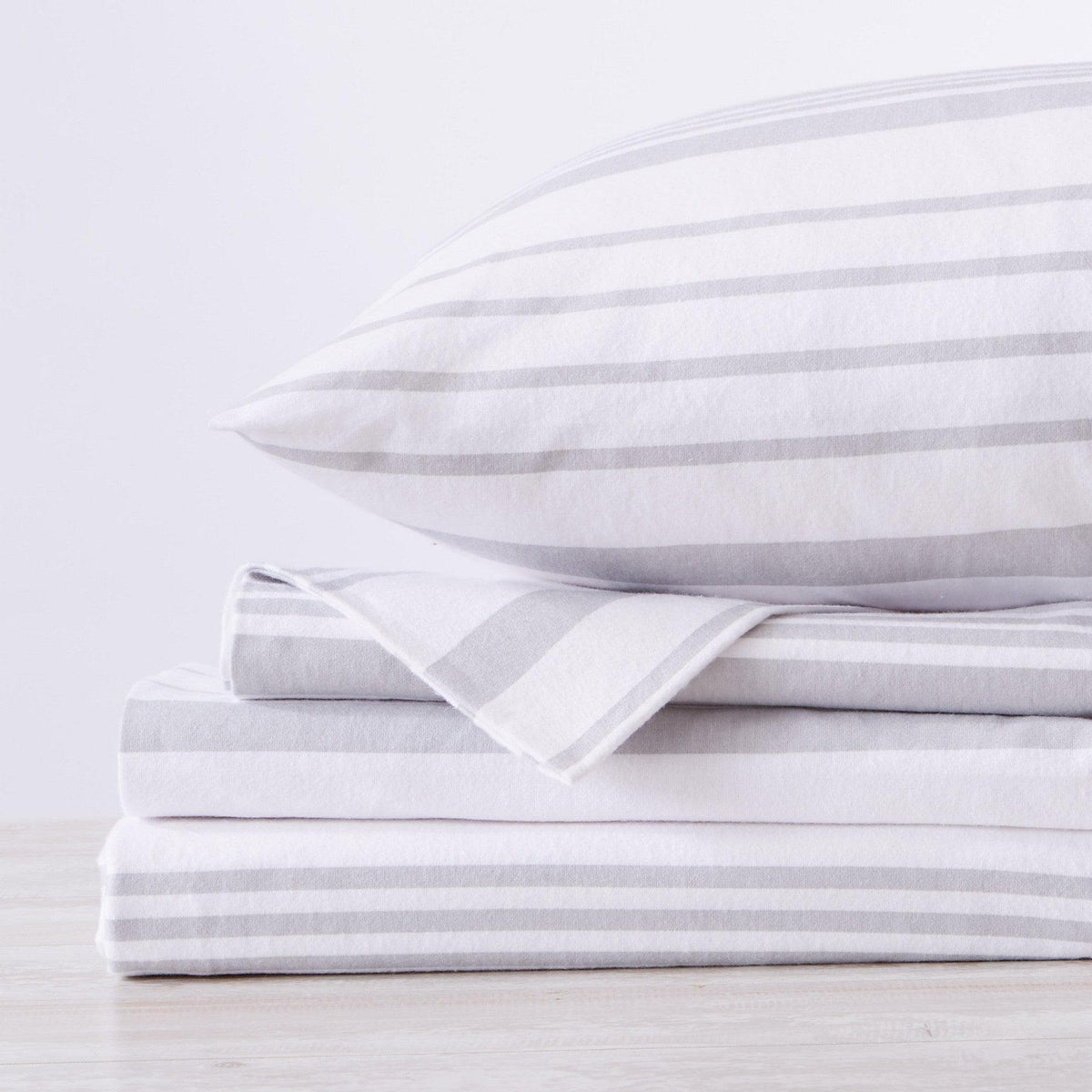 Turkish Cotton Flannel Sheet Set – Raye Collection – view 21