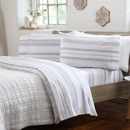 Turkish Cotton Flannel Sheet Set – Raye Collection – view 19
