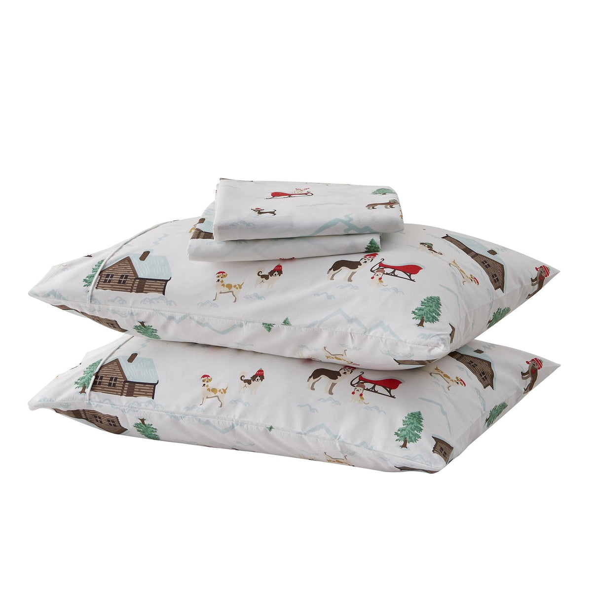 Lodge Print Microfiber Sheet Set – Mountain Ridge Collection – view 80