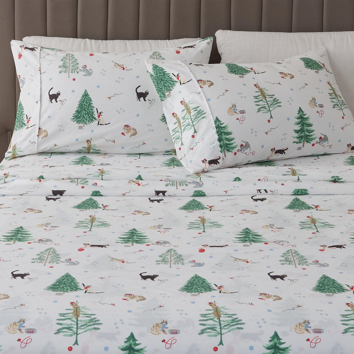 Lodge Print Microfiber Sheet Set – Mountain Ridge Collection – view 72