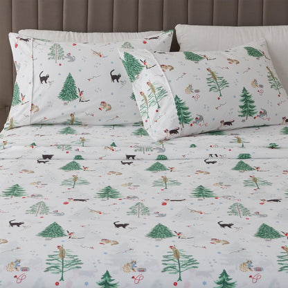 Lodge Print Microfiber Sheet Set – Mountain Ridge Collection – view 72