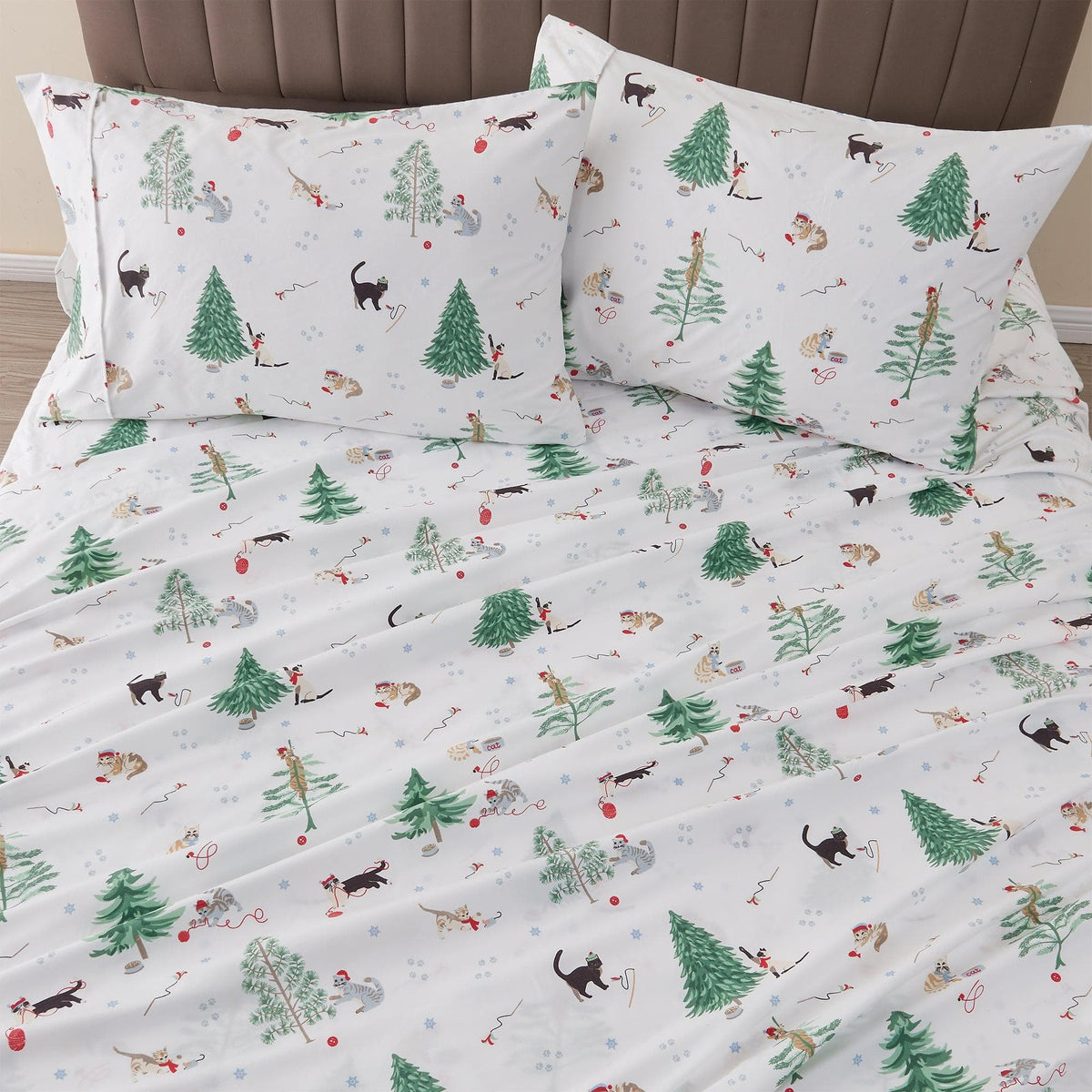 Lodge Print Microfiber Sheet Set – Mountain Ridge Collection – view 73