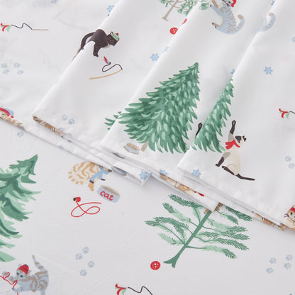 Lodge Print Microfiber Sheet Set – Mountain Ridge Collection – view 74