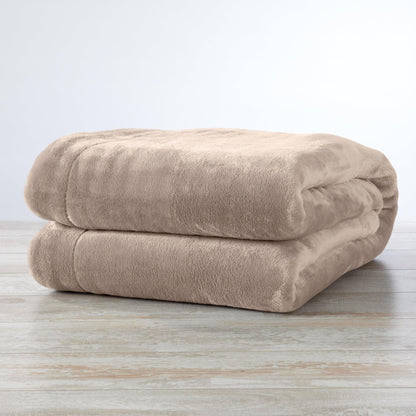 Kinsley Collection Velvet Plush Sherpa Luxury Bed Blanket and Throw – view 12