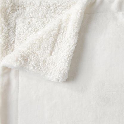 Kinsley Collection Velvet Plush Sherpa Luxury Bed Blanket and Throw – view 73