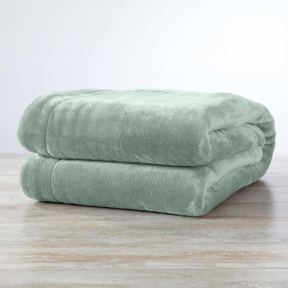 Kinsley Collection Velvet Plush Sherpa Luxury Bed Blanket and Throw – view 26