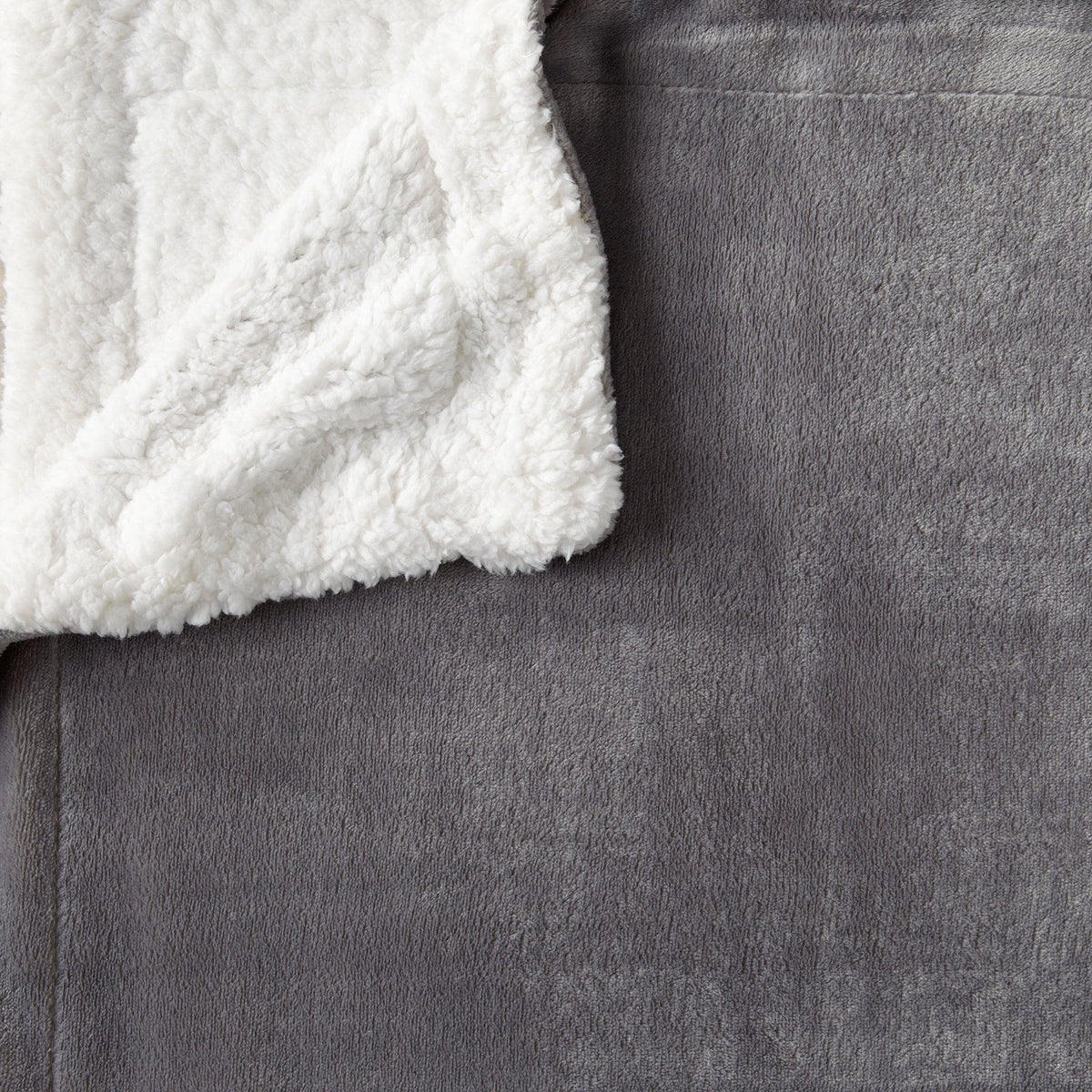 Kinsley Collection Velvet Plush Sherpa Luxury Bed Blanket and Throw – view 45