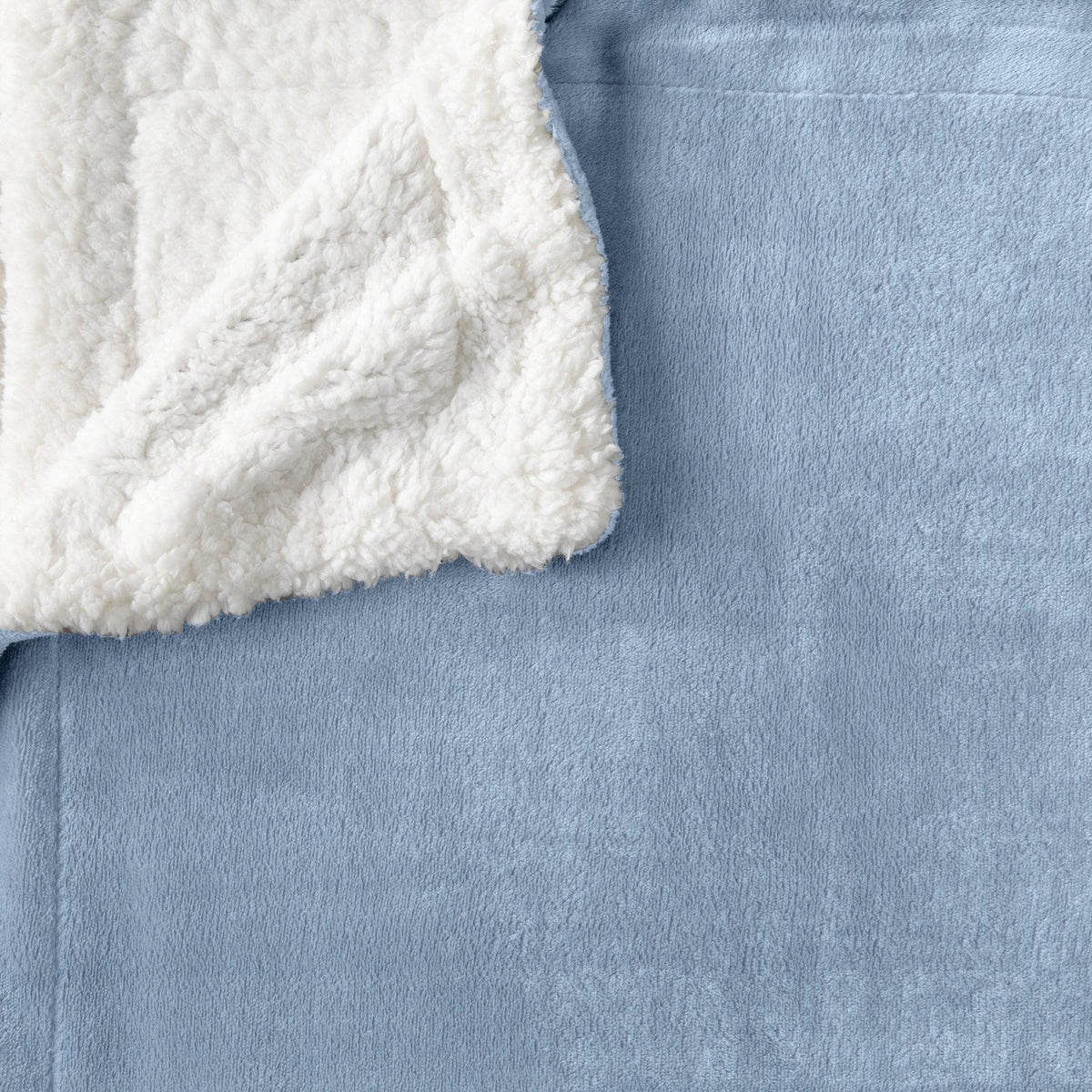 Kinsley Collection Velvet Plush Sherpa Luxury Bed Blanket and Throw – view 4