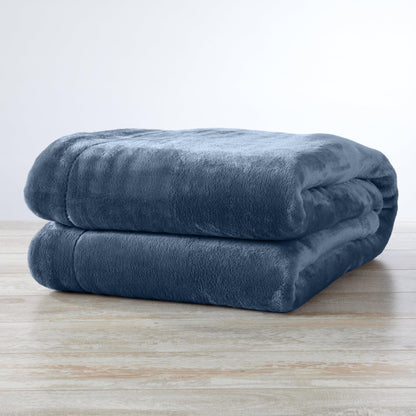 Kinsley Collection Velvet Plush Sherpa Luxury Bed Blanket and Throw – view 19