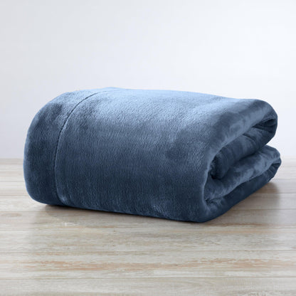 Kinsley Collection Velvet Plush Sherpa Luxury Bed Blanket and Throw – view 20