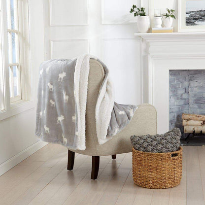 Kinsley Collection Velvet Plush Sherpa Luxury Bed Blanket and Throw – view 64