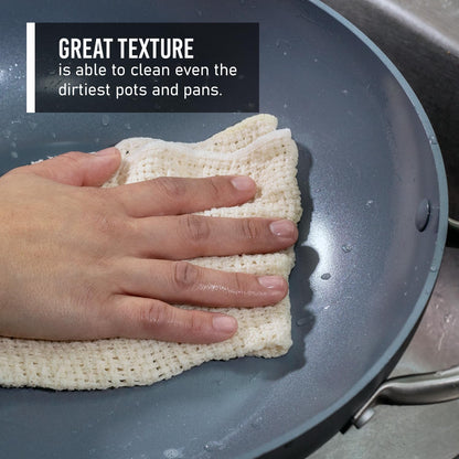 100% Cotton Open-Weave Dishcloths, 11 x 11 Inch, Set of 4 – view 6