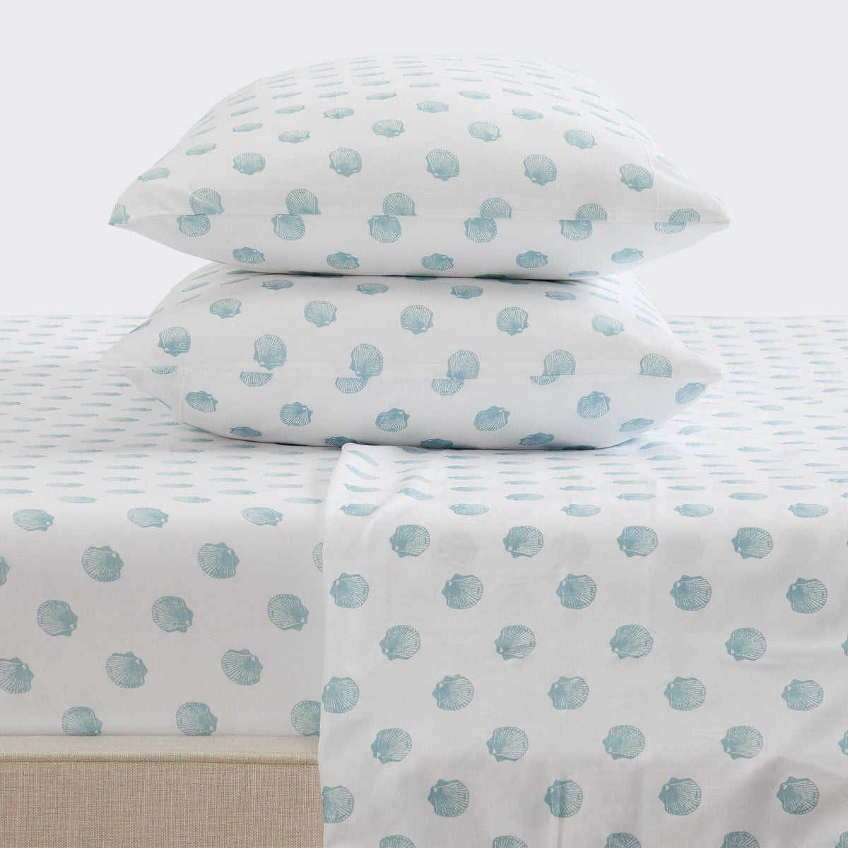 Coastal Print Lightweight Microfiber Sheet Set – Soft Comfort – view 9