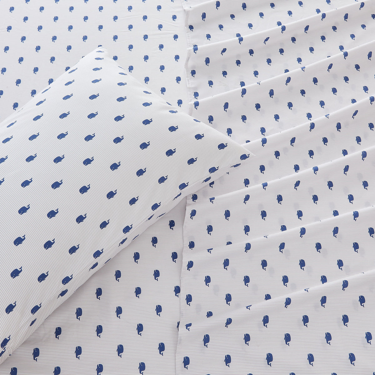 Coastal Print Lightweight Microfiber Sheet Set – Soft Comfort – view 26