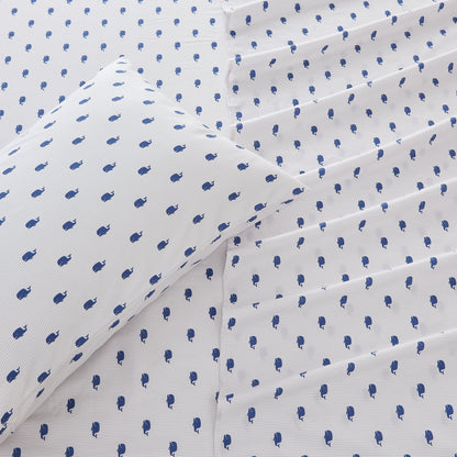 Coastal Print Lightweight Microfiber Sheet Set – Soft Comfort – view 26