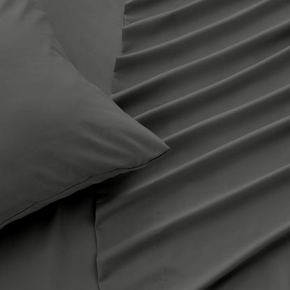 Solid Microfiber Sheet Set – Amara Collection – view 24