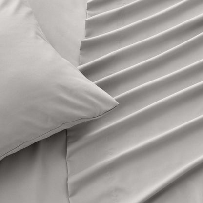 Solid Microfiber Sheet Set – Amara Collection – view 30