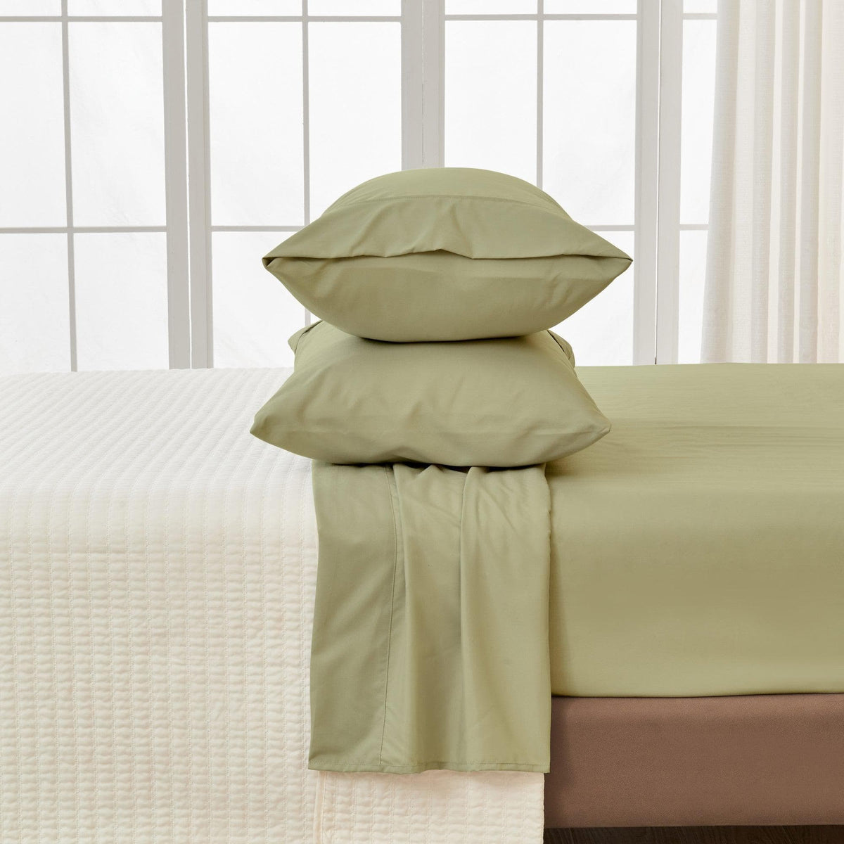 Solid Microfiber Sheet Set – Amara Collection – view 51