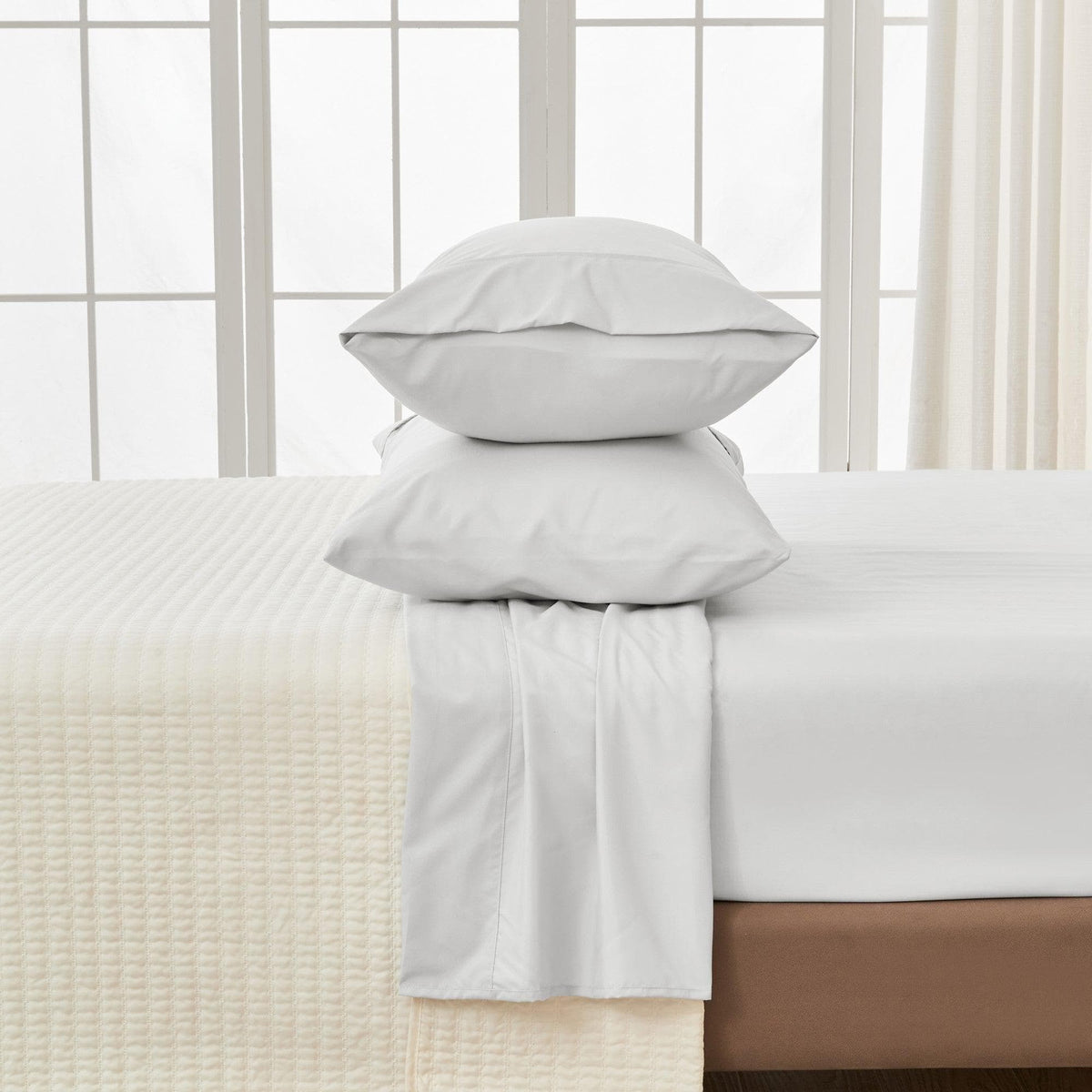 Solid Microfiber Sheet Set – Amara Collection – view 57