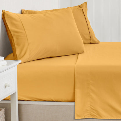 Solid Microfiber Sheet Set – Amara Collection – view 19