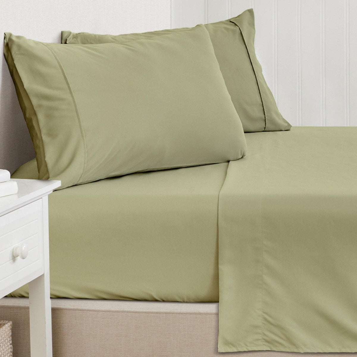 Solid Microfiber Sheet Set – Amara Collection – view 53
